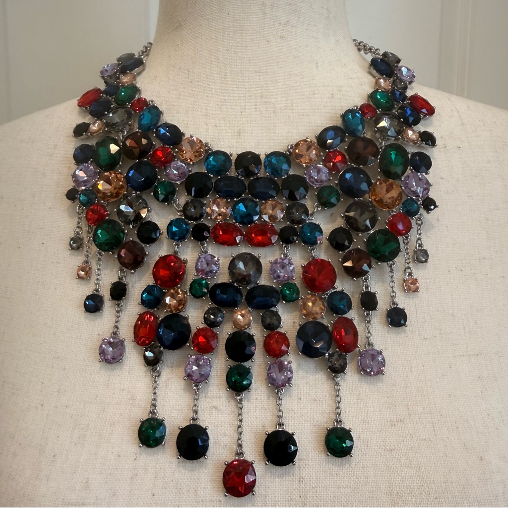 Intrend By Max Mara Necklace Multi-Colored Size: Os All Seasons Party Events